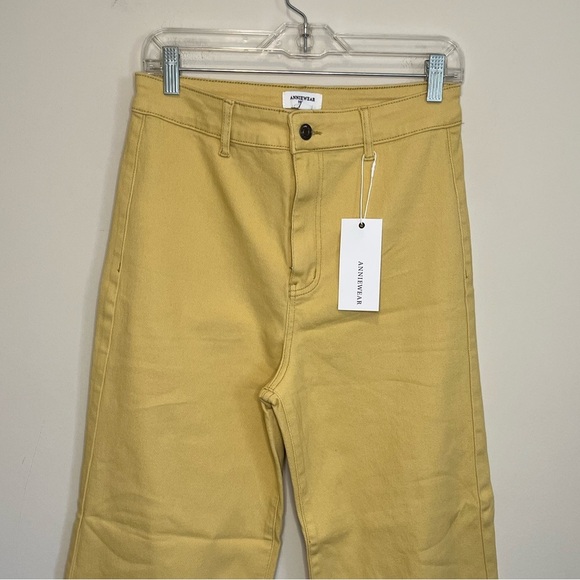 NWT High Waist Wide Leg Jeans Size Large - Picture 4 of 14